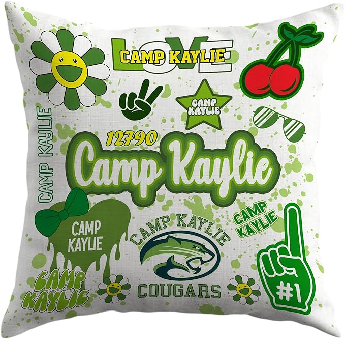 Gilbins Camp Bunk Kids Autograph Pillows A Great Gift for Boys Or Girls (Camp Kaylie)
