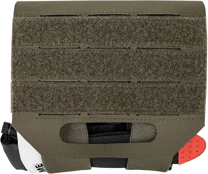 PETAC GEAR Tactical Ifak Pouch,Molle First Aid Micro Trauma Kit Military，Belt Medical Survival Pouches.(Bag Only)