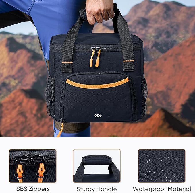 Heavy-Duty Portable Power Station Storage Bag Compatible with Ecoflow RIVER 2 Max and RIVER 2 Pro Solar Power Station Carrying Case for Outdoor Camping Essentials Case Only