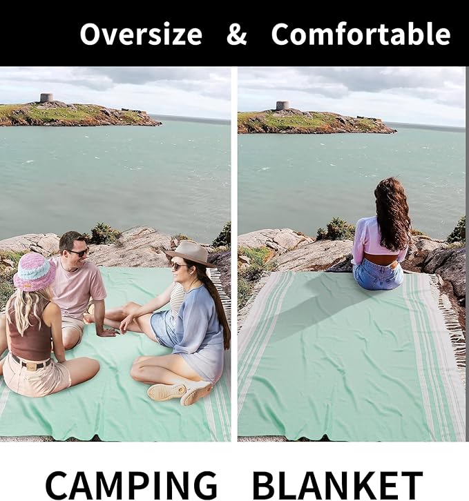 Genovega Extra Large Yoga Blanket Throw Blanket Car Camping Gear Meditation Supplies Mat Cover Falsa Equipment Workout Accessories Gym Essential Excise Stuff Women Birthday Boss Who Have Everything
