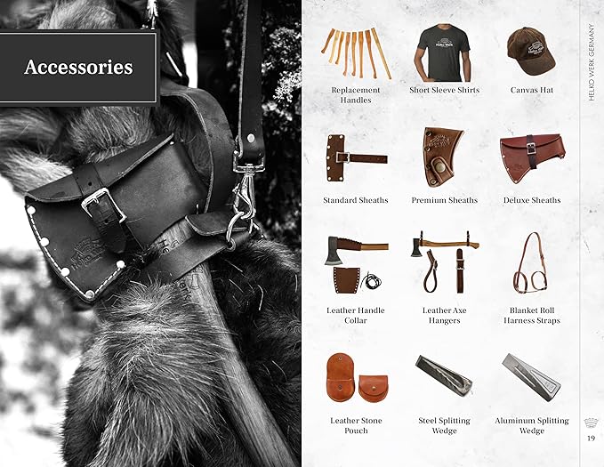 1844 Helko Werk Germany Wilderness Fire Starter Basic Kit - Portable Waterproof Flint Fire Starter and Jute Cord Survival Gear, Compact and Lightweight (Basic KIT) #F1122 Basic