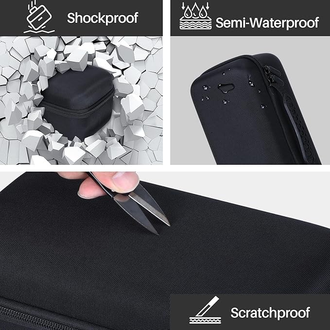 Lebakort Storage Case Compatible with Anker SOLIX C200 DC Power Bank Station 60,000mAh 192Wh Portable Power Station 200W Solar Generator