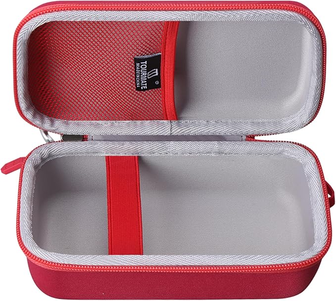 Tourmate Water Filter for Sawyer Products Mini Water Filtration System, Protective Carrying for Drinking Straw, Squeeze Pouch and Other Accessories (Red)