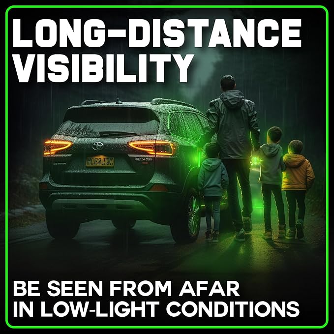 PartySticks Emergency Glow Sticks - 12 Ultra Bright Individually Wrapped Military Grade Chem Lights - 12 Hour Bulk Tactical Light Sticks for Survival Gear, Camping, and Power Outages