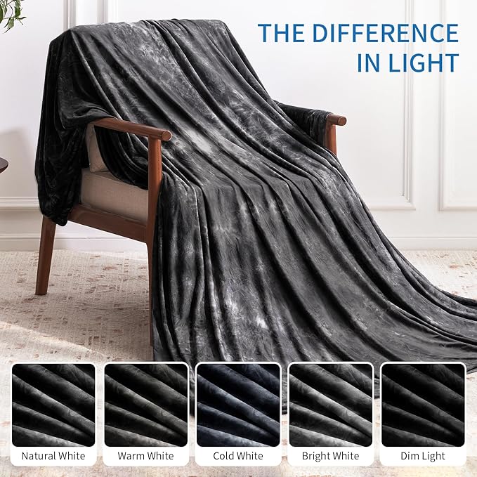 Guohaoi Cooling Throw Blanket for Hot Sleepers,Decortive Tie Dye,Arc-Chill Q-Max >0.5Cool Fiber,100% Oeko-Tex Certified,Lightweight Summer Cool Blanket for Ultra Cold Breathable,Keep Cool,60''x90''
