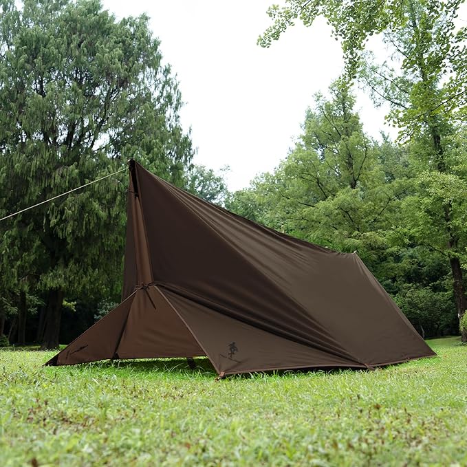 Free Soldier Waterproof Portable Tarp Multifunctional Outdoor Camping Traveling Awning Backpacking Tarp shelter Rain Tarp