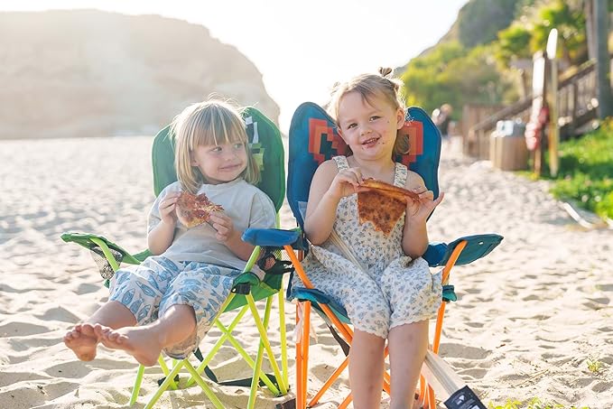 MOUNTAIN SUMMIT GEAR Kids Camping Chair - Foldable Camp Chair with Carrying Case for Outdoor Recreation, Sports, Camping and Fishing (by Caddis Sports) (2, Koala)