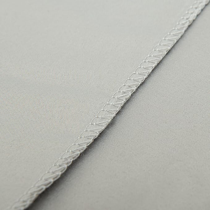 NTBAY Zippered Toddler Pillowcases Set of 2, 100% Brushed Microfiber 13x18 Pillowcases, Super Soft and Cozy Travel Kids Nursery Pillow Cases, 13x18 Inches, Smoke Grey