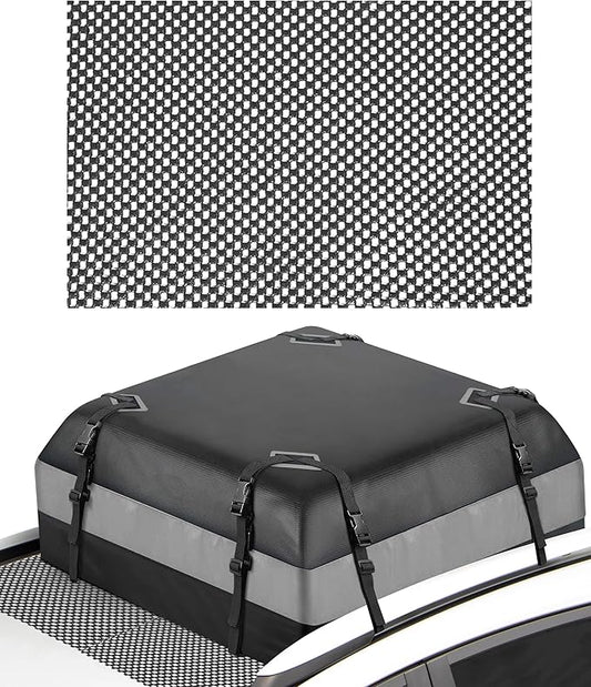 Roof Rack Pads,Car Accessories Universal 51"x43" Roof Cargo Bag Protective Mat,Non-Scratch Non-Slip Rooftop Cargo Bag Mat for Most Vehicles,Compatible with Almost All Rooftop Racks