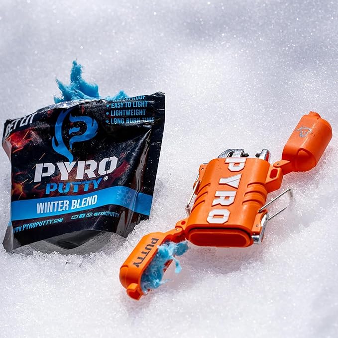 Phone Skope Pyro Putty: Waterproof Survival Fire Starter for Emergency Preparedness, Fire Starters for Campfires - Survival Gear and Supplies