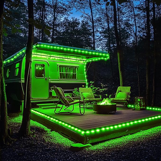 LairtPOW Solar Rope Light Waterproof 39FT 100LEDs Outdoor IP65 Solar String Lights for Easter Outside Party Garden Yard Home Wedding Christmas Halloween Holiday St. Patrick's Day Tree Lighting(Green)
