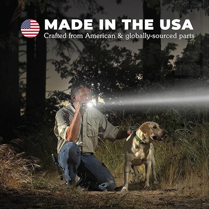 Mini Maglite Pro LED 2-Cell AA Flashlight, High Lumen, Water-Resistant, Adjustable Focus – Red