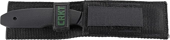CRKT Combat Stripping Tool with Sheath: Emergency Trauma Tool, Flat Razor Blade to Slide Through Clothing and Gear, Oxygen Wrench, Poly Handle, Sheath 9860