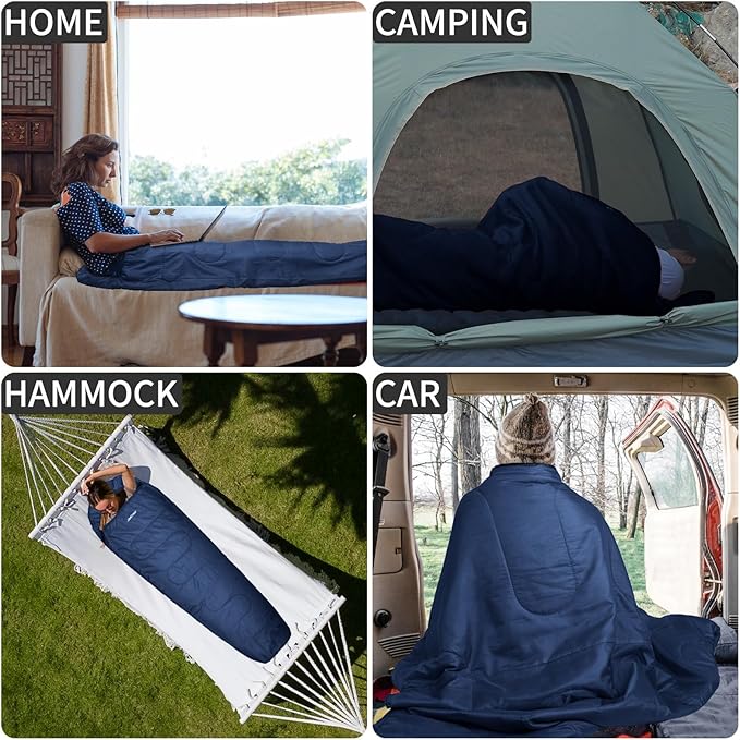 JAICOM Cold Weather Mummy Sleeping Bag 15°F Extreme 3-4 Season Sleeping Bag for Adults - 0 Degree Winter Sleeping Bag, Machine Washable for Hiking Backpacking & Outdoor Activities
