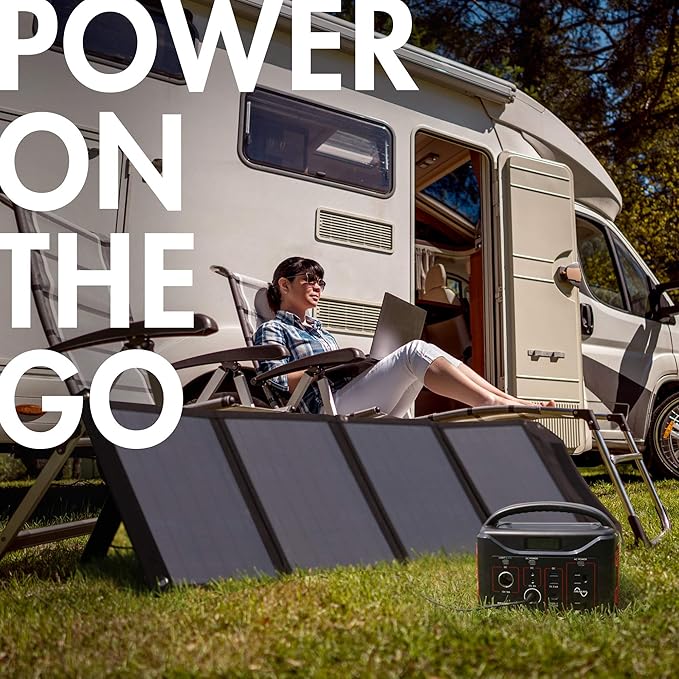 Tenergy T320 Portable Power Station, 300Wh Battery, 110V/200W (Surge 400W) Two Pure Sine Wave AC outputs, USB type C PD 45W, Solar Ready Mobile Power for Outdoors Camping Vans RV, Emergency Backup