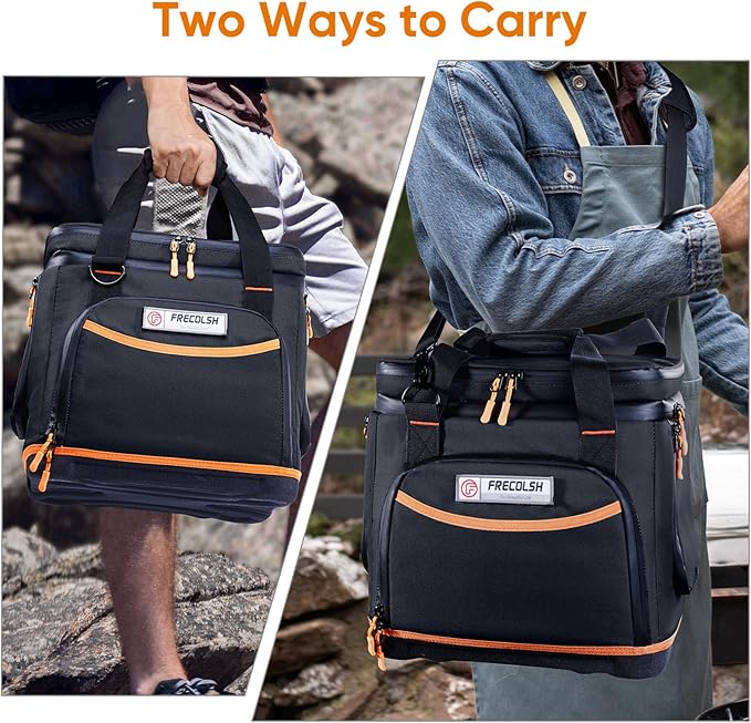 Double-Layer Travel Carrying Case for Jackery Explorer 1000 v2 – Hard Molded Bottom, Side Ventilation & Front Pockets, Portable Power Station Storage Bag for Jackery Accessories & Solar Generator