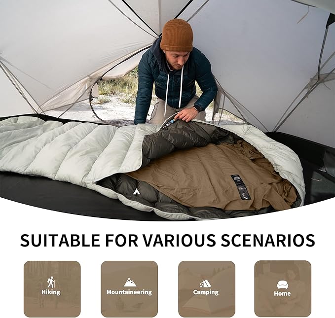 Naturehike 4.5oz Ultralight Washable Sleeping Bag Liner, Lightweight Adult Sleep Sack & Travel Sheets for Backpacking, Hotel, Camping, Hostels, ZY20