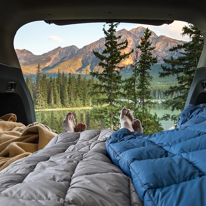 Camping Blanket, Puffy Blanket Lightweight Windproof Water Resistant for Outdoors,Hiking, Backpacking,Beach,Car,Picnic,Stadium