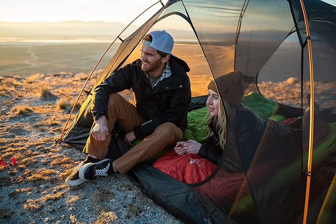 Teton LEEF Lightweight Mummy Sleeping Bag for Camping, Hiking, Backpacking; Cold Weather Option, Compression Sack Included