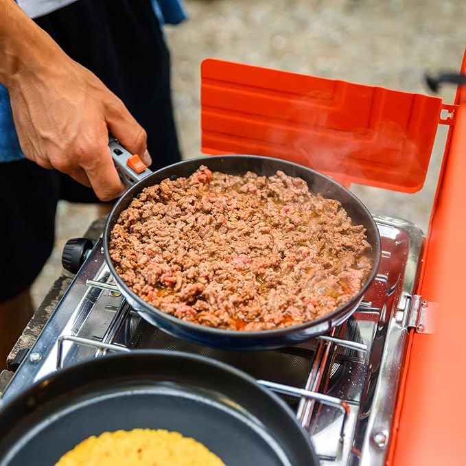 GSI Outdoors Bugaboo Base Camper, High-Efficiency Cookset – Ceramic Non-Stick Coated