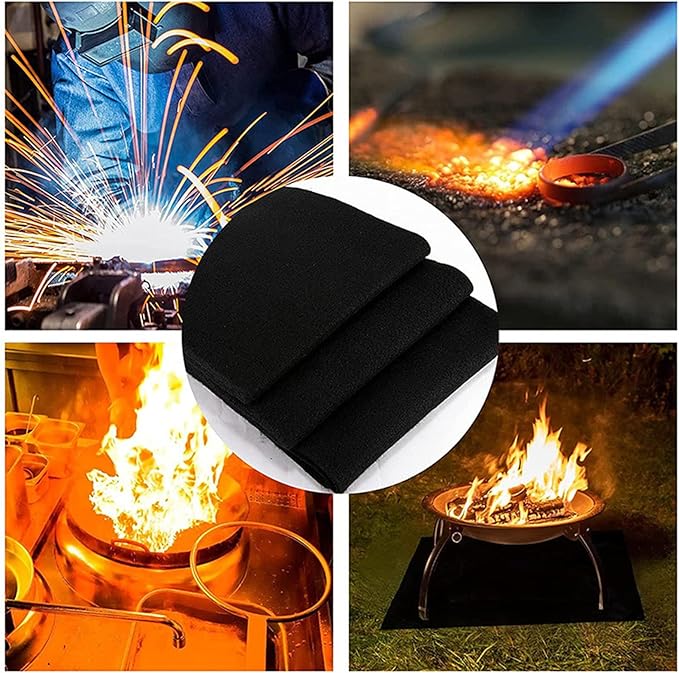 50cm * 50cm Flame Retardant Mat Anti Fire Pad Welding Fireproof Blanket