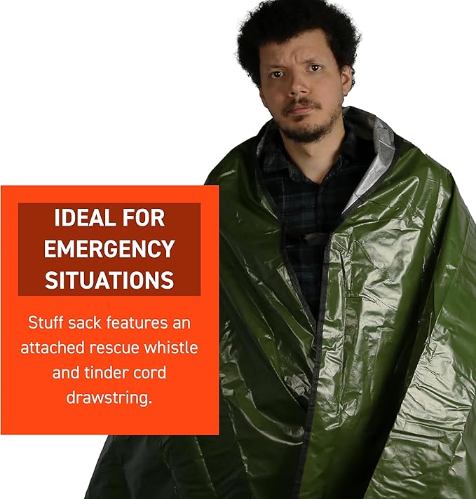 S.O.L. Survive Outdoors Longer SOL Sport Utility Blanket - Green