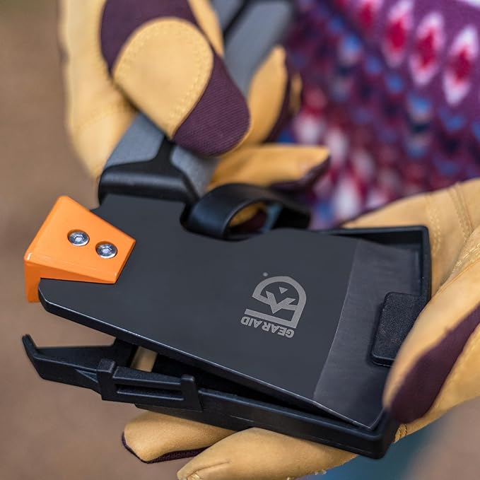 GEAR AID Balta Camp Hatchet: A Versatile Fire and Campground Tool with Safety Cover, Hammer, Kindling Cutter, and Tent Stake Puller