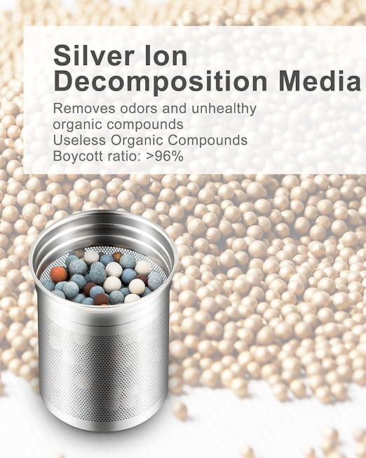 Filterelated 30 Oz Stainless Steel Portable Alkaline Filter Water Bottle Special Replacement Filter Cartridge, Life of Three Months-1 Piece