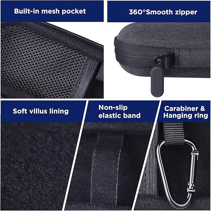 Membrane Solutions Personal Water Filter Straw (Pack of 4) Bundle with 2 Pieces Carry Case for Portable Travel and Storage