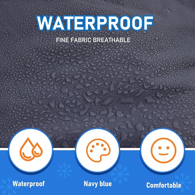 Preboun Thermal Poncho Wearable Hooded Blanket Winter Poncho Wearable Sleeping Bag Water Resistant Windproof for Men Women