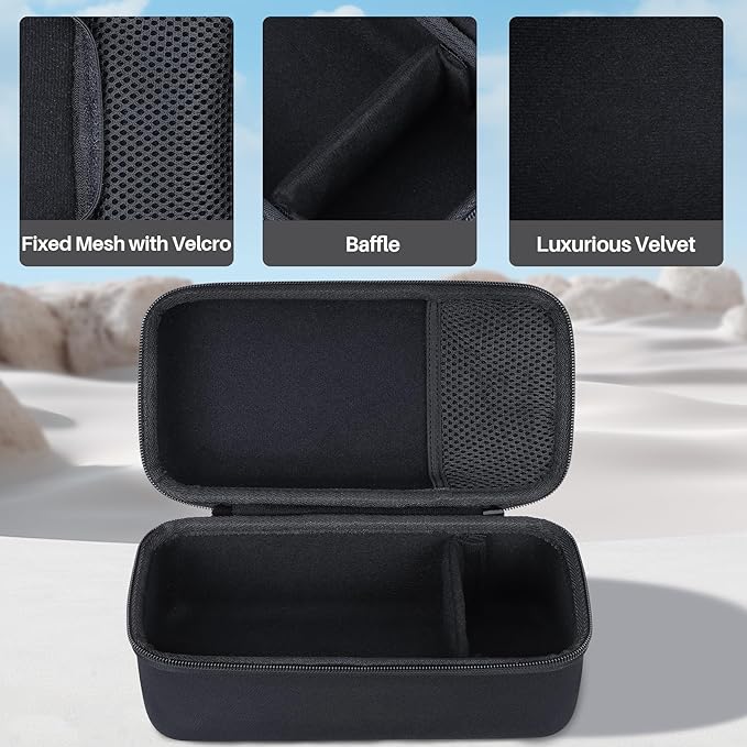 Lebakort Storage Case Compatible with Anker SOLIX C200 DC Power Bank Station 60,000mAh 192Wh Portable Power Station 200W Solar Generator