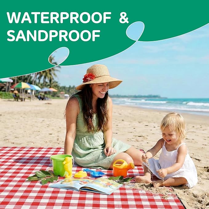 Extra Large Outdoor Picnic Blanket Camping Beach Mat Mama Mommy Mom Ever from Daughter Son Birthday Groom Bride Law Step Mom Stepmom Present Regalos para el día de Las Madres Mujer
