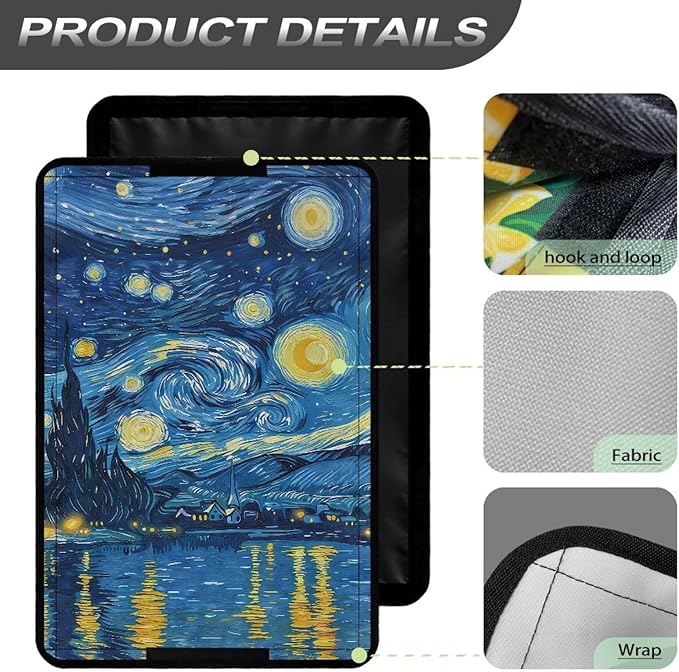 Starry Sky RV Door Window Shade Universal Camper Trailer Blackout Window Cover, RV Window Shade UV Protection Covers for Side Door