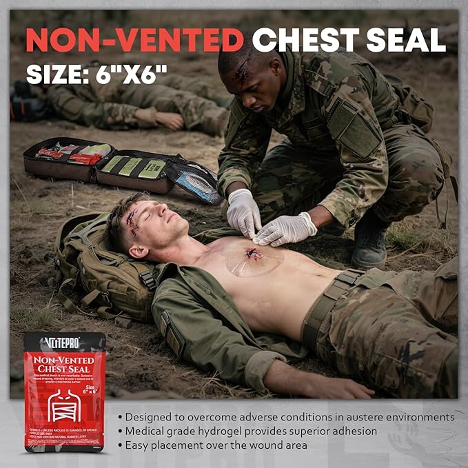 144 Pcs Advanced Trauma First Aid Kit - Emergency Camping Gear with Tourniquet, Compression Bandage, 36" Splint | Portable Survival Gear for Outdoor, Home, Camping- Gift for Husband Dad and Wife-Brown