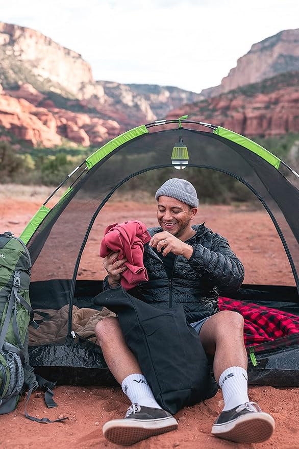 Stansport Insect Zapper & Lantern Combo – 180 Lumen LED Camping Light with 3 Brightness Settings – USB Rechargeable Bug Zapper with 500V Electric Grid – Portable Outdoor Lantern for Tents & Patios