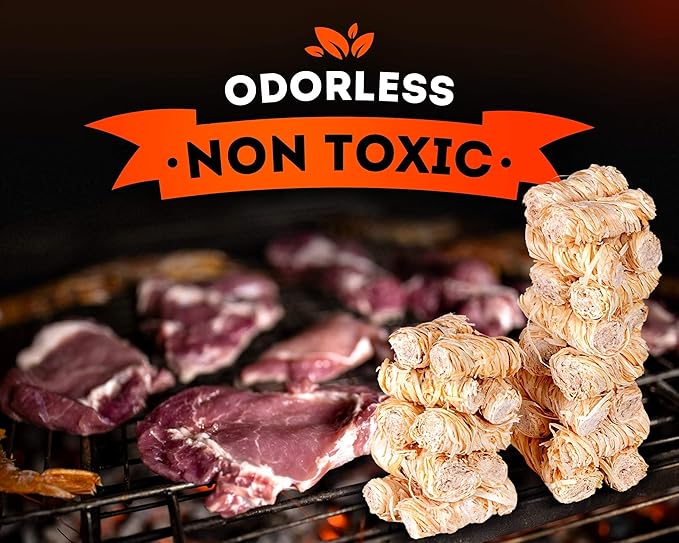 Zorestar Fire Starters XXL 200 pc - Firelighters for Indoor and Outdoor Use, Compatible with Solo Stove, Green Egg and Other Grills and BBQs - Box of 100% Waterproof Firestarters (Pack of 2)