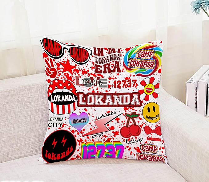 Gilbins Camp Bunk Kids Autograph Pillows A Great Gift for Boys Or Girls (Camp Lokanda)
