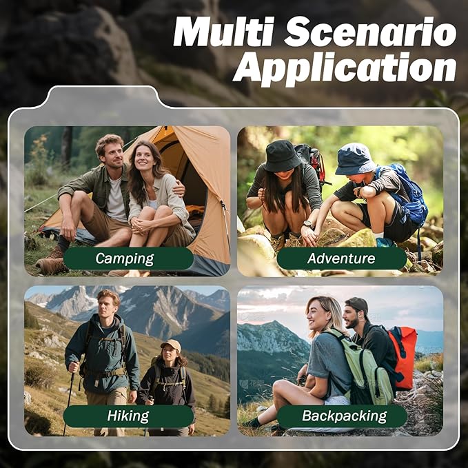Survival Kit Advent Calendar 2025 for Men - 24 Days Christmas Countdown Calendar Emergency Survival Gears - Adventure Gift Box for Adult Teen - Xmas Holiday Surprise Gifts for Outdoor Enthusiasts