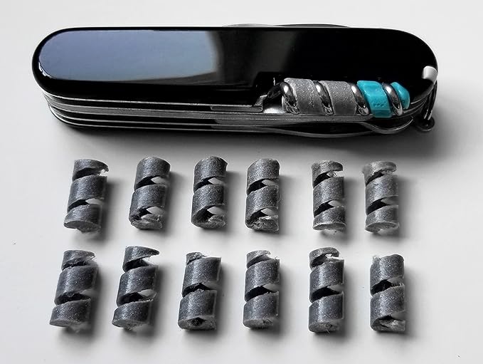 Tortoise Gear Helix Tinder for FireAnt and Firefly Fire Starters - Tinder for Victorinox Swiss Army Knife Corkscrew