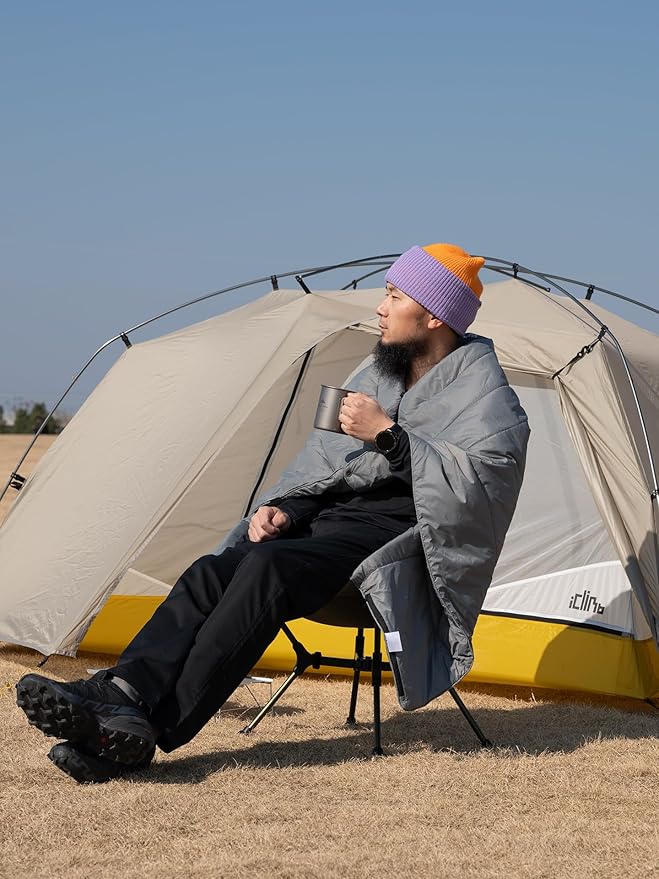iClimb 3M Thinsulate Insulation Warm Camping Blanket Ultralight Compact