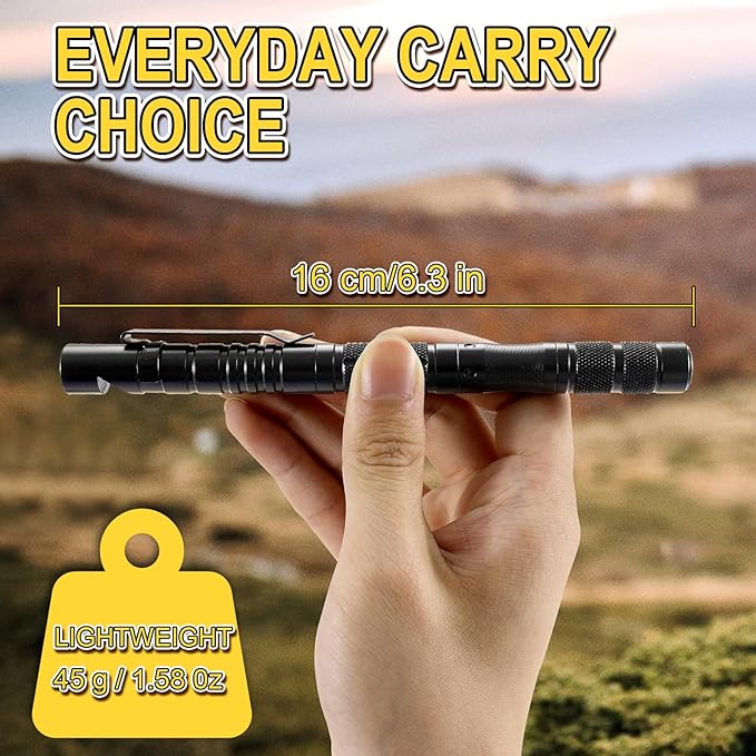 Birthday Gifts for Dad Him Husband, 9 In 1 Tactical Pen, Edc Multitool Pen with Bottle Opener, Window Breaker and Screwdriver, Survival Gear for Camping Hiking, Tactical Gear