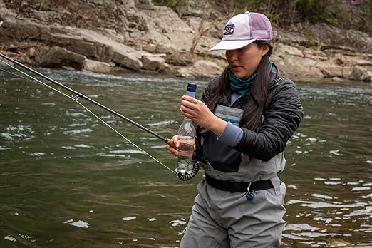 LifeStraw Peak Series – Solo Personal Water Filter for Hiking, Camping, Travel, Survival and Emergency preparedness. Removes Bacteria, parasites and microplastics, Pink Lemonade
