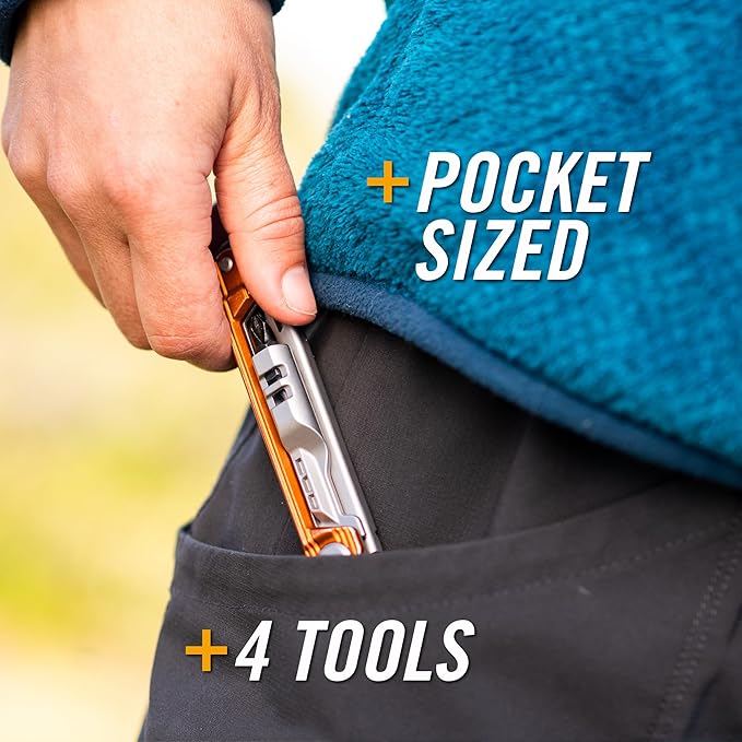 Gerber Gear Armbar Slim Drive Pocket Knife EDC Multitool with Screwdriver, Bottle Opener, Burnt Bronze