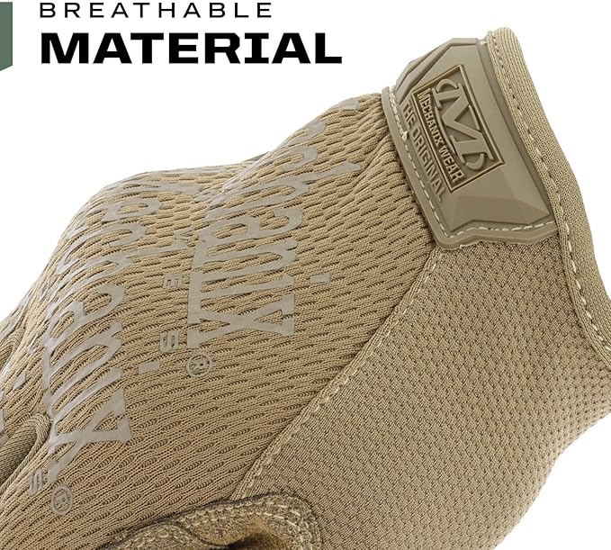 Mechanix Wear Original Tactical Glove - High Performance Anti-Slip Grip Safety Gloves - Impact Resistant & Touchscreen Capable - X-Large - Coyote Brown