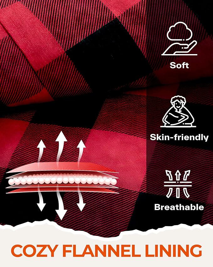 Sportneer 0 Degree Sleeping Bag for Cold Weather, XL Winter Sleeping Bag for Adults, Flannel Lined Camping Sleeping Bag, 32°F–59°F Rated, 87" x 33.5", 4.4 lbs, Detachable Hood, Compression Sack
