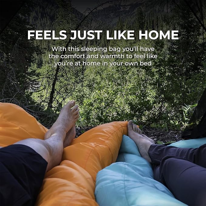 Teton Celsius XL, 25F, 20F, 0F Degree Sleeping Bags, All Weather Warm Sleeping Bag for Adults and Kids, Camping Season, Compression Sack Included