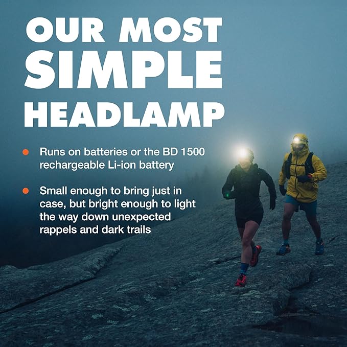 BLACK DIAMOND Astro 300 Headlamp | 300 Lumens Brightness | 3X AAA Battery Operated (Included) | Compact & Lightweight | Graphite