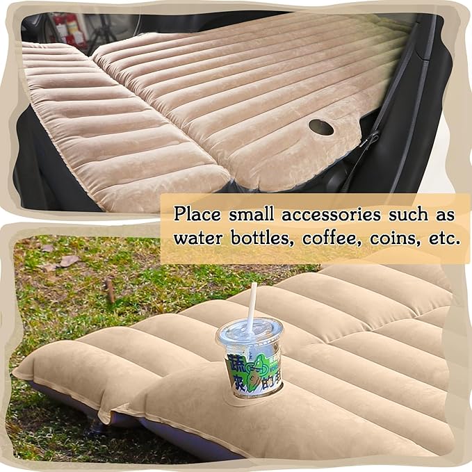 for 5 Seats Tesla Model Y (Juniper Included) 3 X S Air Mattress Inflatable Camping Mattress with Air Pump for Tesla Model Y 3 X S Accessories