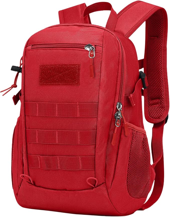 ArcEnCiel 10L/20L Mini X-Small Tactical Backpack MOLLE Daypack Gear Pack Camping Bag with Patch