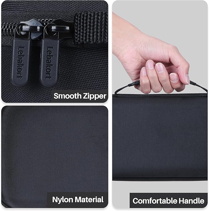 Lebakort Storage Case Compatible with Anker SOLIX C200 DC Power Bank Station 60,000mAh 192Wh Portable Power Station 200W Solar Generator